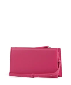 Umhängetasche fein genarbtes Kalbsleder pink