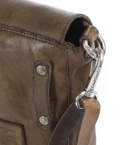 Umhängetasche fein genarbtes Rindsleder olivgrün