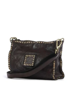 Umhängetasche fein genarbtes Rindsleder dunkelbraun