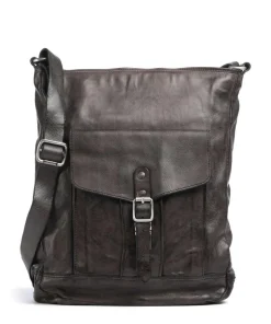 Umhängetasche fein genarbtes Rindsleder dunkelbraun