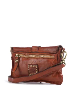 Umhängetasche fein genarbtes Rindsleder cognac