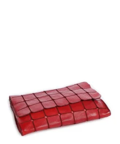 Umhängetasche genarbtes Rindsleder rot