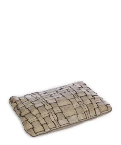 Umhängetasche genarbtes Rindsleder grau