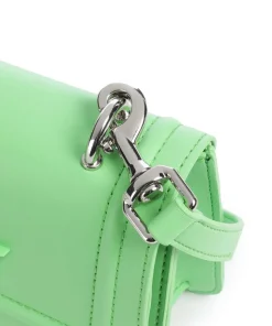 Umhängetasche Lederimitat hellgrün