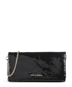 Umhängetasche Polyester, Lederimitat schwarz