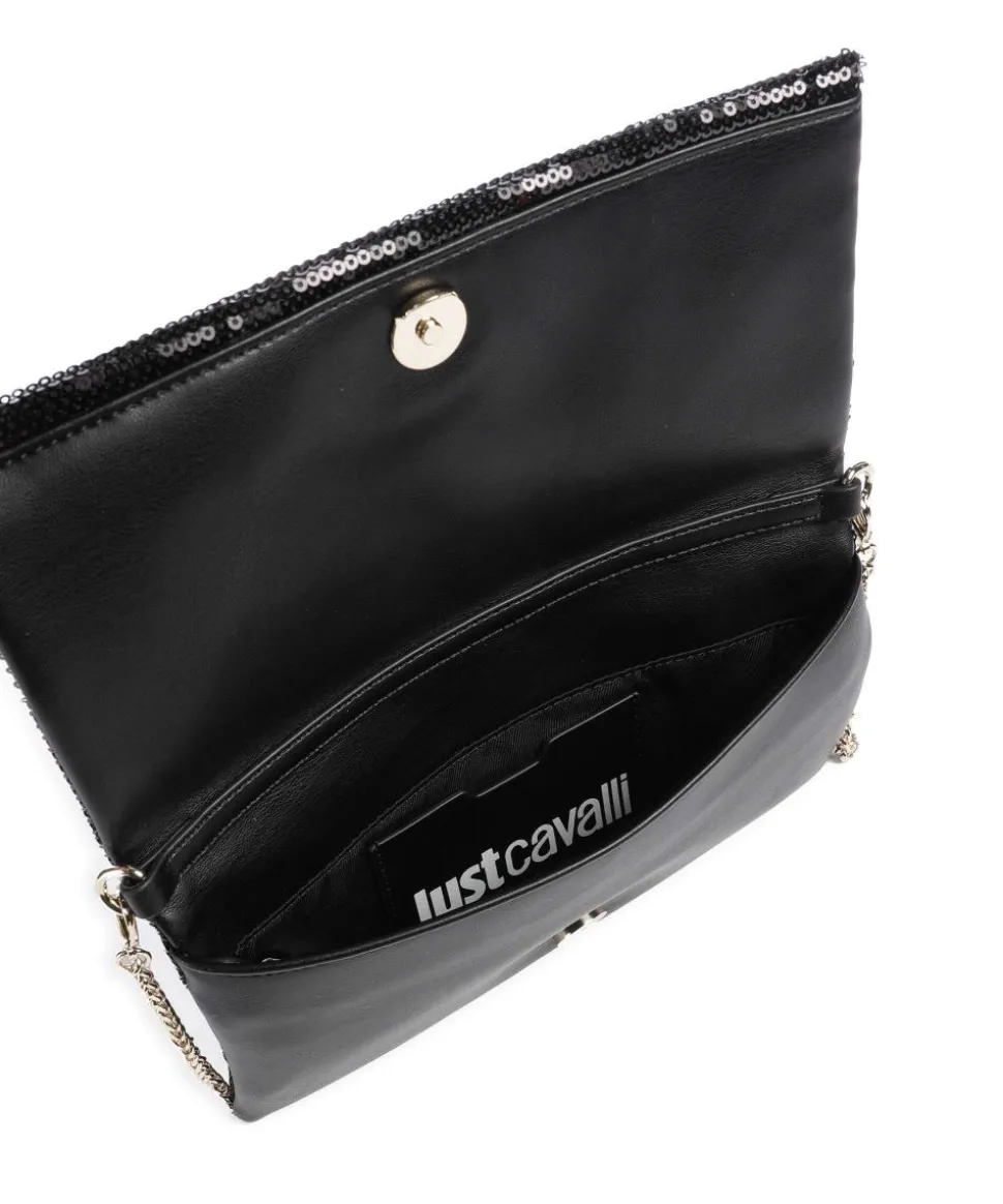 Umhängetasche Polyester, Lederimitat schwarz