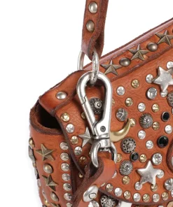 Umhängetasche Rindsleder braun