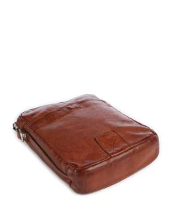 Umhängetasche Rindsleder cognac