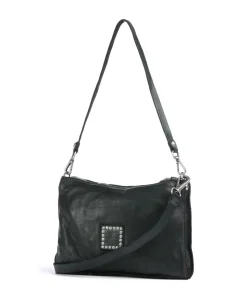 Umhängetasche Rindsleder dunkelgrün