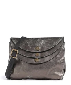 Umhängetasche Rindsleder grau