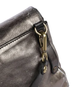 Umhängetasche Rindsleder grau