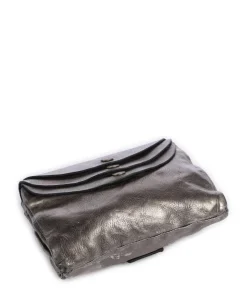 Umhängetasche Rindsleder grau