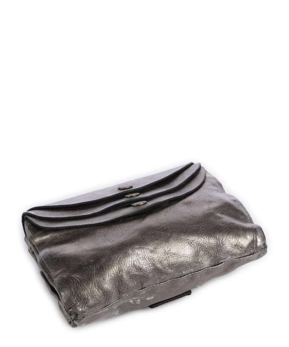 Umhängetasche Rindsleder grau