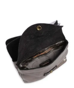 Umhängetasche Rindsleder grau