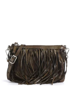 Umhängetasche Rindsleder olivgrün