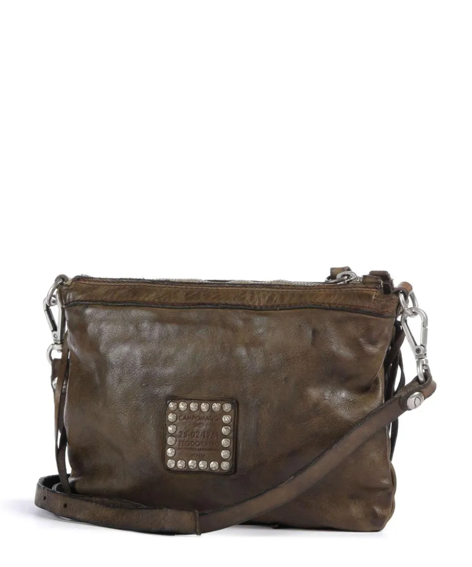 Umhängetasche Rindsleder olivgrün