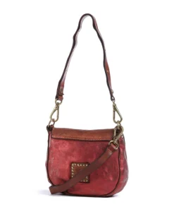 Umhängetasche Rindsleder rot