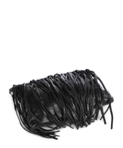 Umhängetasche Rindsleder schwarz