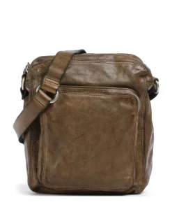 Umhängetasche Rindsleder taupe