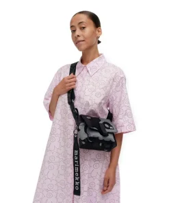 Unikko Mini Umhängetasche Polyester schwarz/grau