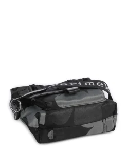 Unikko Mini Umhängetasche Polyester schwarz/grau