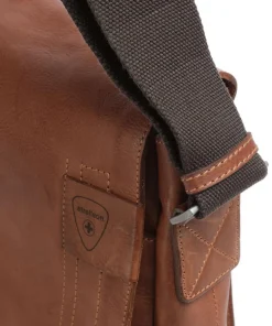Upminster Aktentasche 15″ fein genarbtes Leder cognac