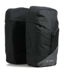 Urban TwinRoadster Gepäcktasche recyceltes Polyester schwarz