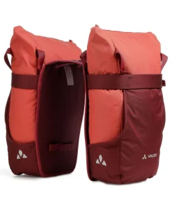 Urban TwinShopper Gepäcktasche recyceltes Polyester rot