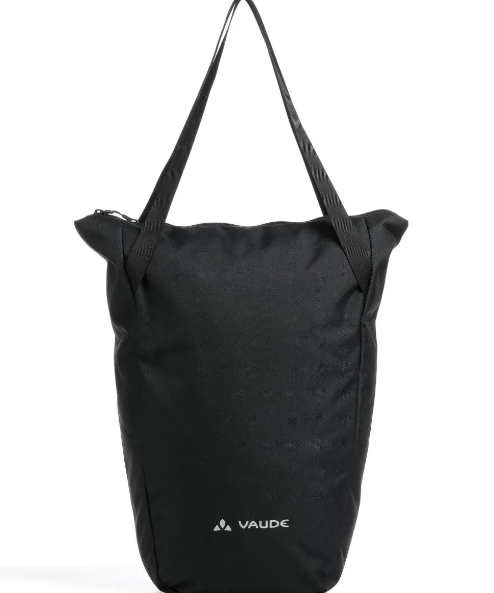 Urban TwinShopper Gepäcktasche recyceltes Polyester schwarz