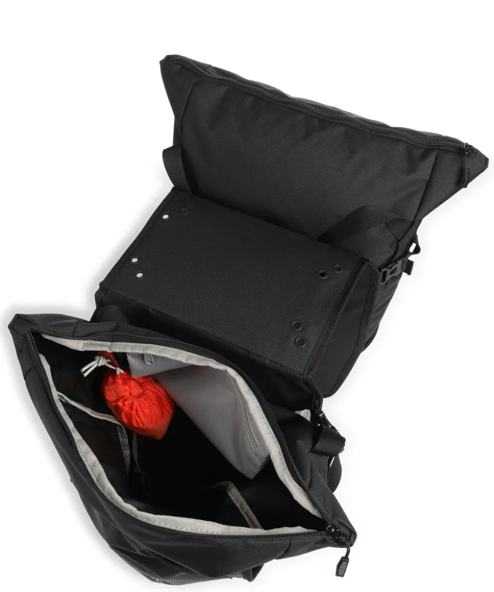 Urban TwinShopper Gepäcktasche recyceltes Polyester schwarz