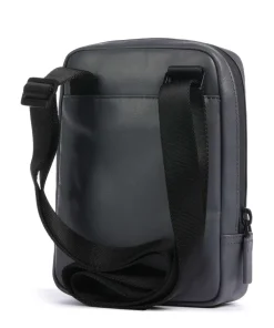 Urban Umhängetasche fein genarbtes Rindsleder grau