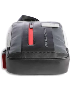 Urban Umhängetasche fein genarbtes Rindsleder dunkelgrau