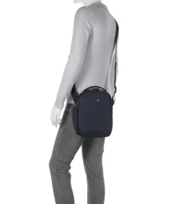 V Tour Umhängetasche recyceltes Polyester navy