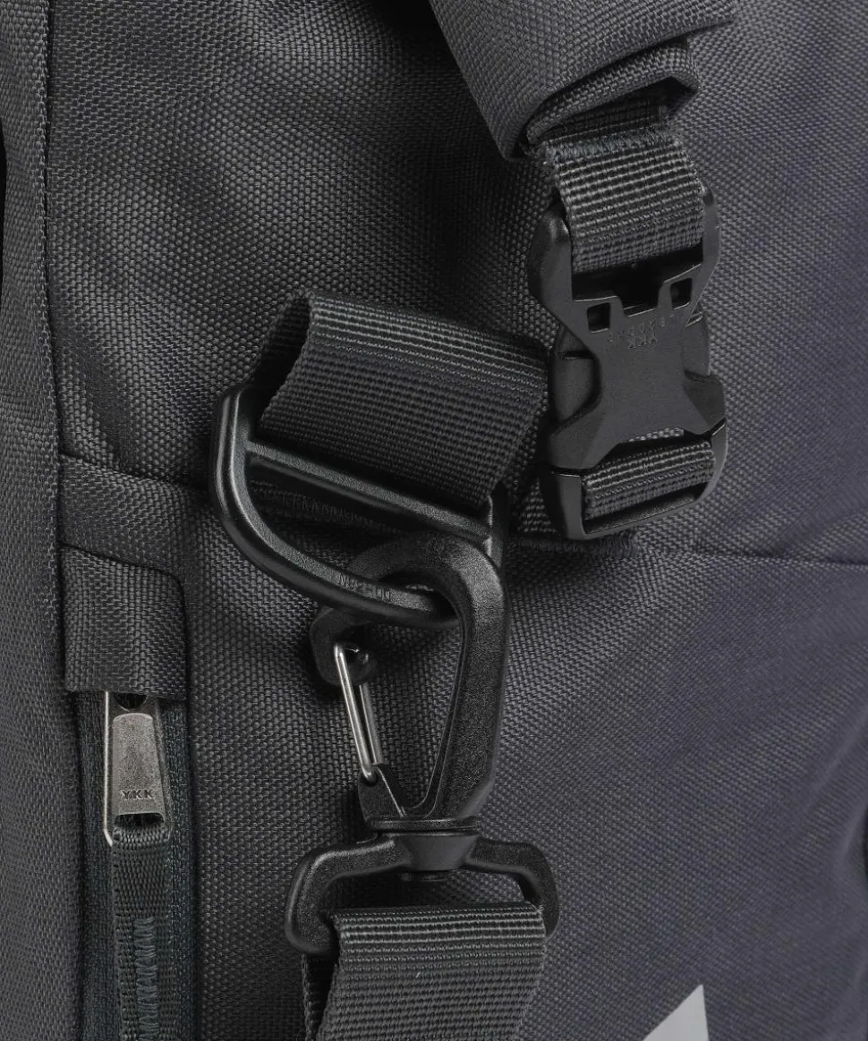 Valbona 20+5 Gepäcktasche recyceltes Polyester schwarz