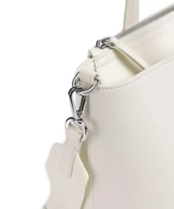 Valda Shopper Lederimitat elfenbein