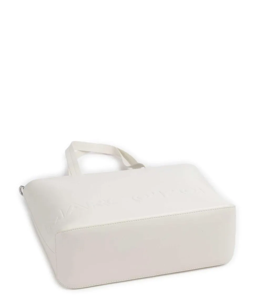 Valda Shopper Lederimitat elfenbein