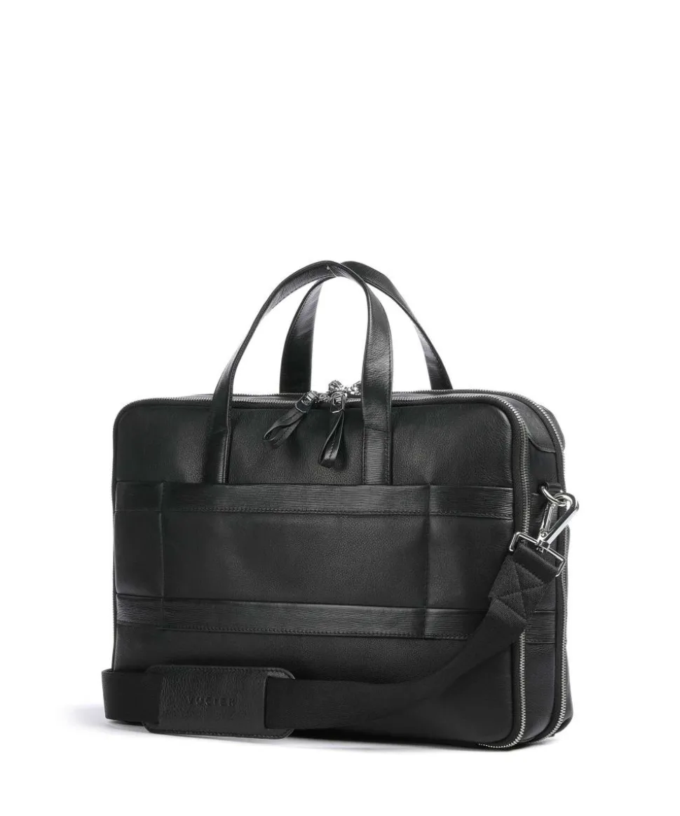 Vantage Medium Aktentasche 15″ Nappaleder schwarz