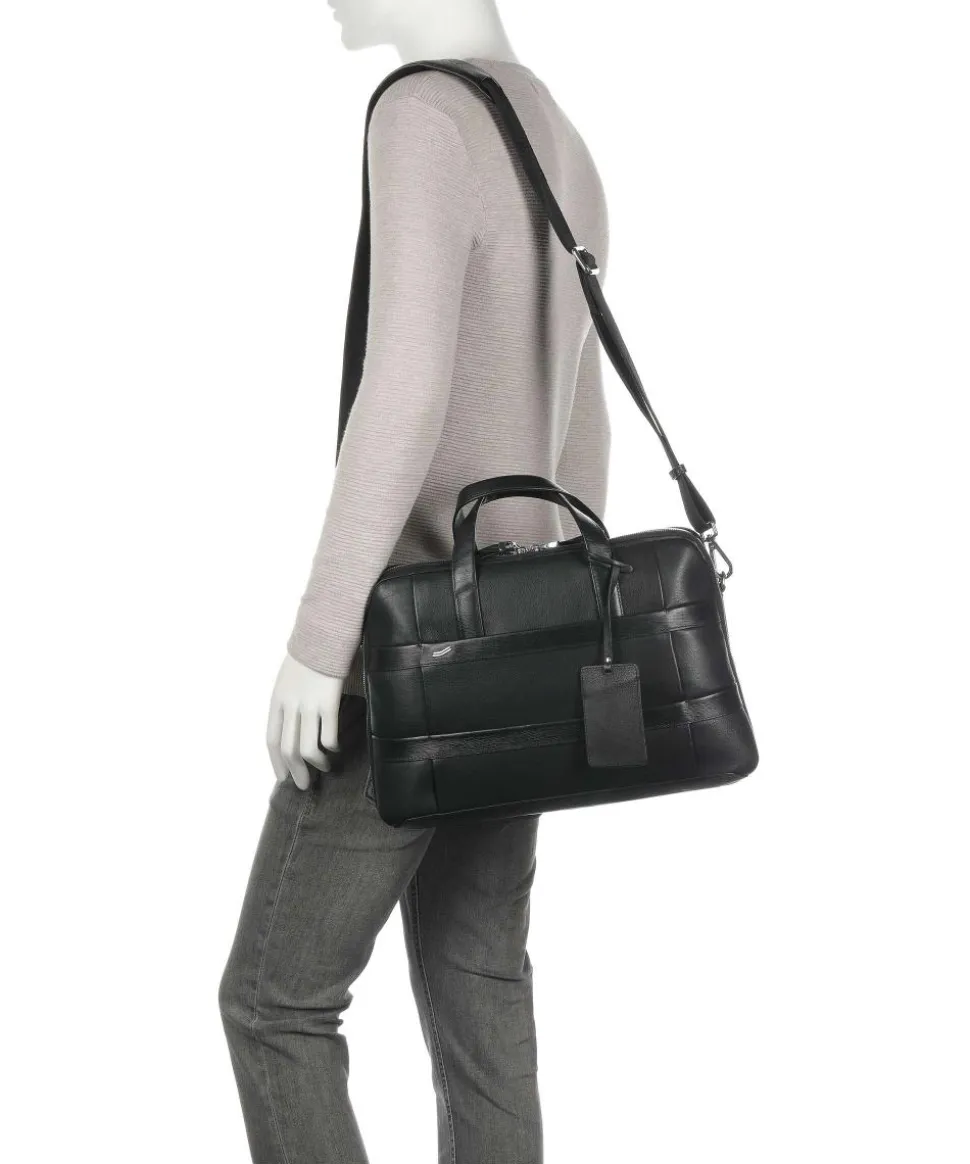 Vantage Medium Aktentasche 15″ Nappaleder schwarz
