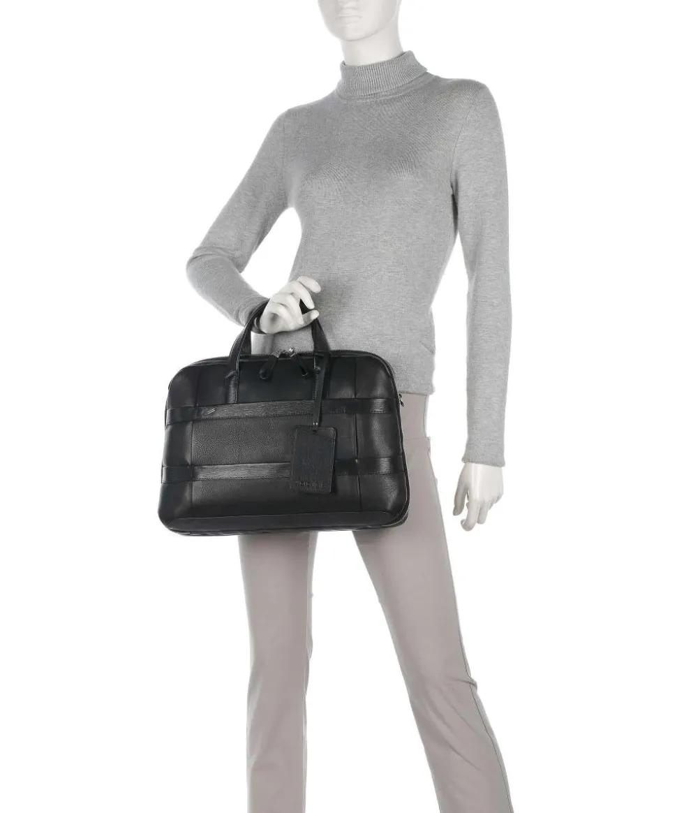 Vantage Small Aktentasche 14″ Nappaleder schwarz