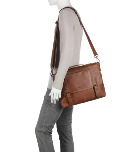 Veneto Aktentasche 14″ Pull-Up Rindsleder cognac