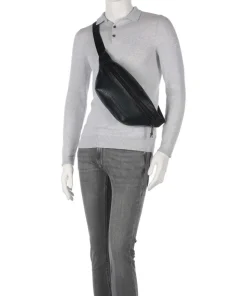 Venice Gürteltasche Lederimitat schwarz