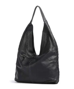 Venusweg 2 Schultertasche genarbtes Rindsleder navy