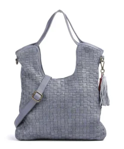 Venusweg 3 Shopper genarbtes Leder lavendel