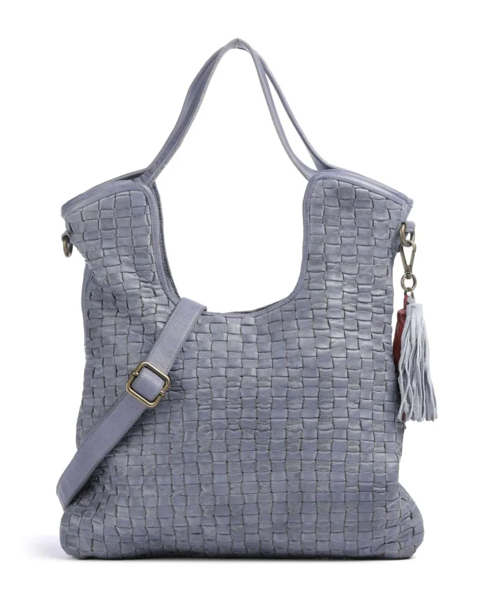Venusweg 3 Shopper genarbtes Leder lavendel
