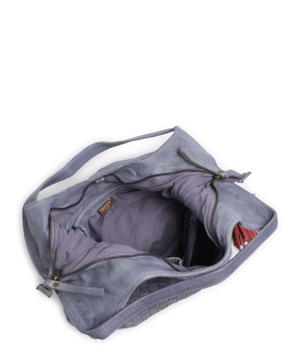 Venusweg 3 Shopper genarbtes Leder lavendel