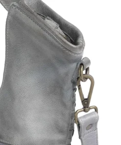 Venusweg 3 Shopper genarbtes Leder grau