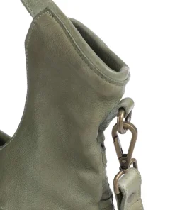 Venusweg 3 Shopper genarbtes Leder grün