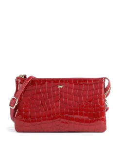 Verona Umhängetasche Rindsleder rot