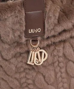 Verry L Shopper Kunstfell tabak