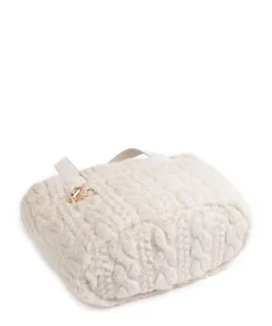 Verry L Shopper Kunstfell creme